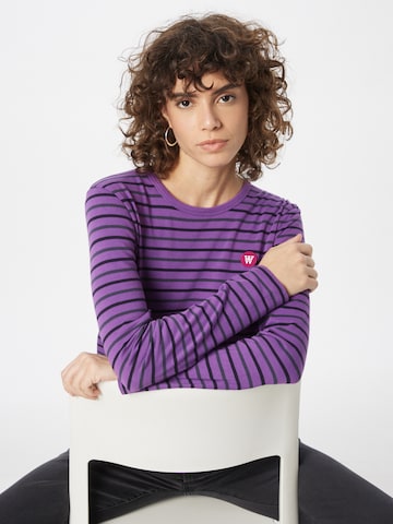 WOOD WOOD Shirt 'Moa' in Purple