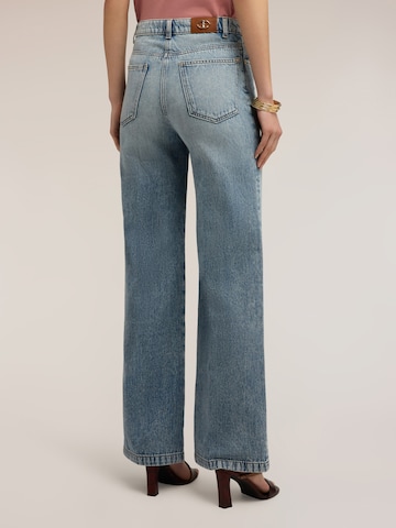 Wide Leg Jean MOTIVI en bleu