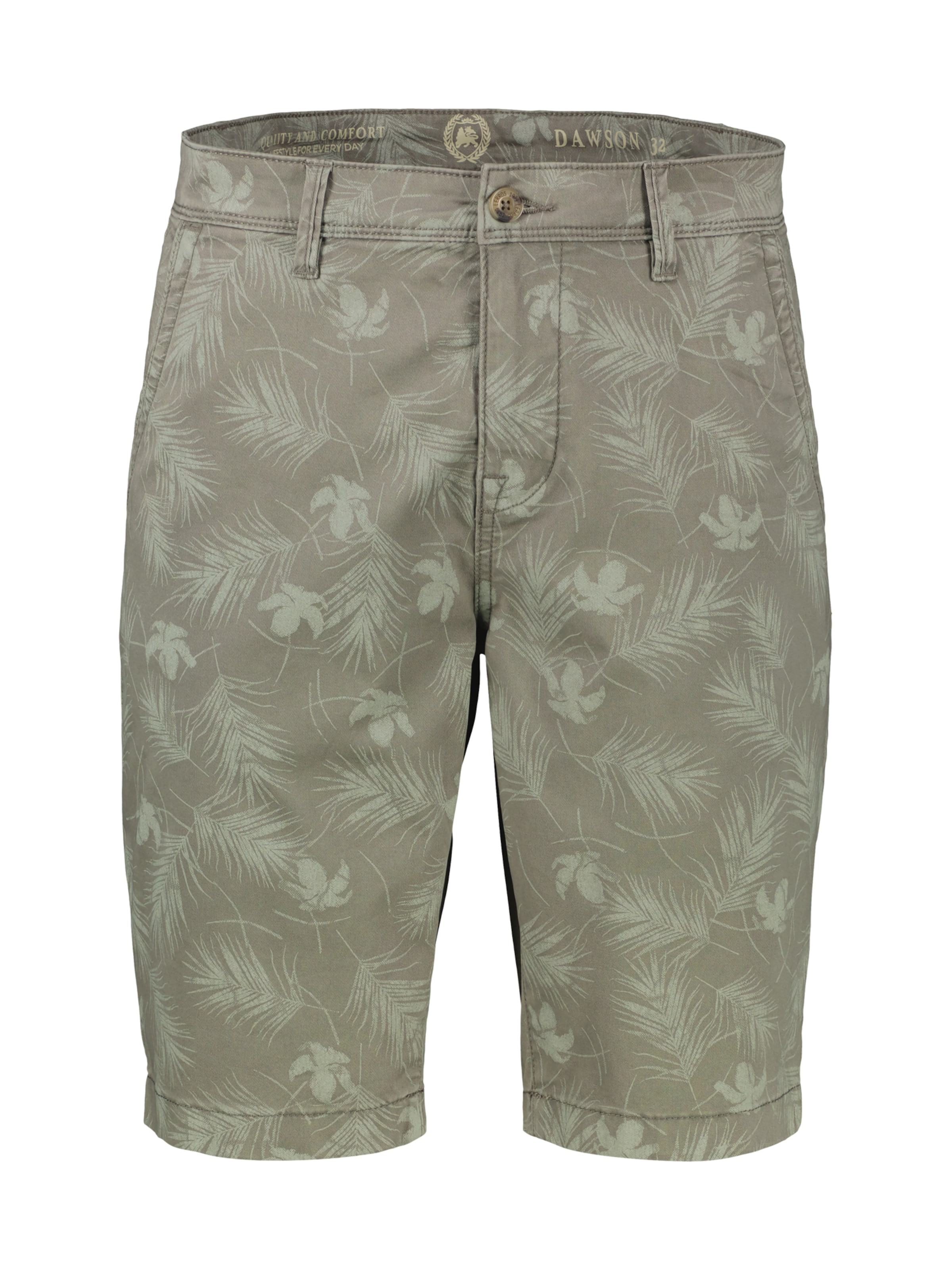 LERROS Regular Trousers in Green: front