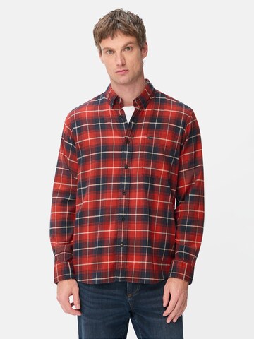 CAMEL ACTIVE - Regular Fit Camisa em vermelho: frente