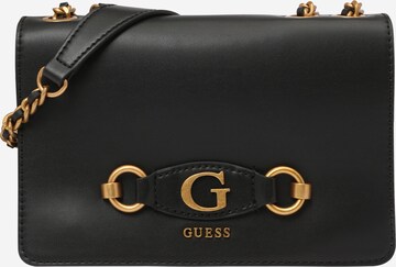 Sac bandoulière 'IZZY' GUESS en noir : devant