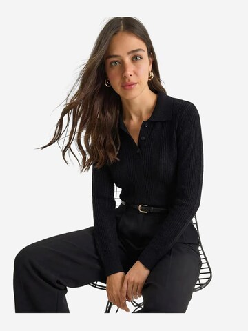 Bianco Lucci Pullover 'Pullover'‌‌‌‌‌‌ in Schwarz