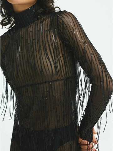 Résumé Avondjurk 'Delta' in Zwart