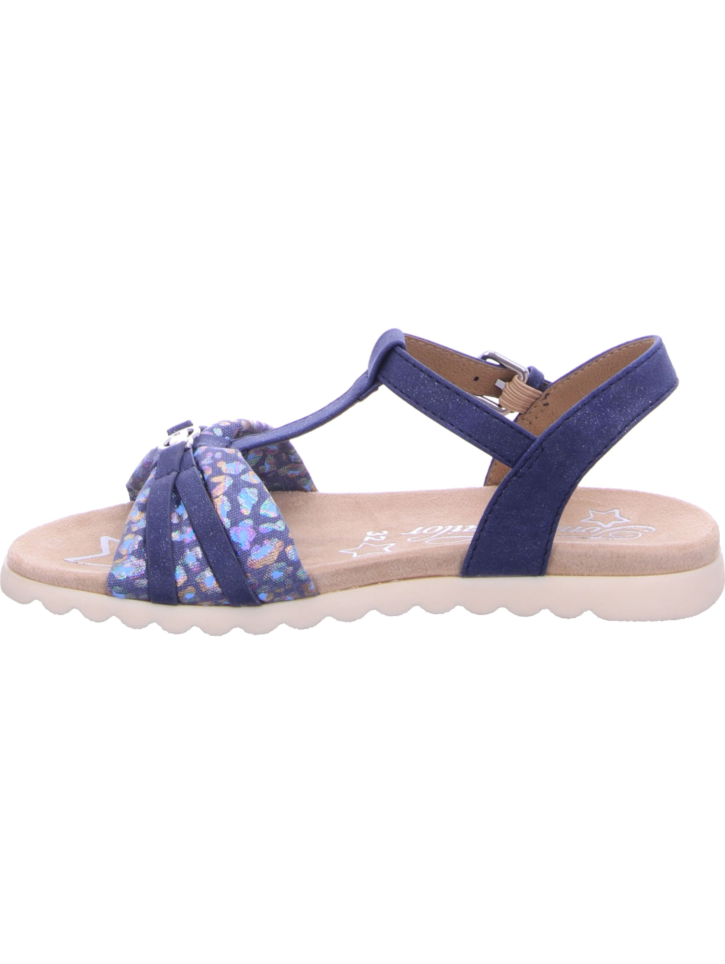 TOM TAILOR Sandály – modrá