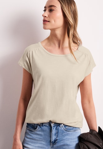 STREET ONE Shirt in Beige: front