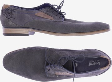 bugatti Flats & Loafers in 46 in Grey: front
