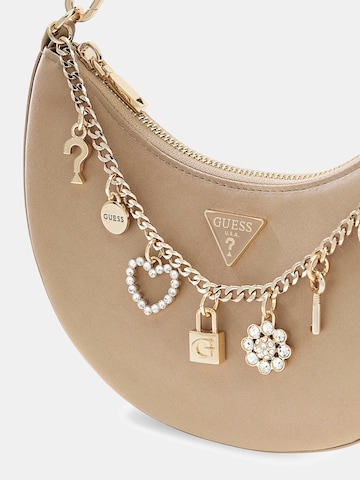 GUESS Torba na ramię 'Tasmin' w kolorze beżowy