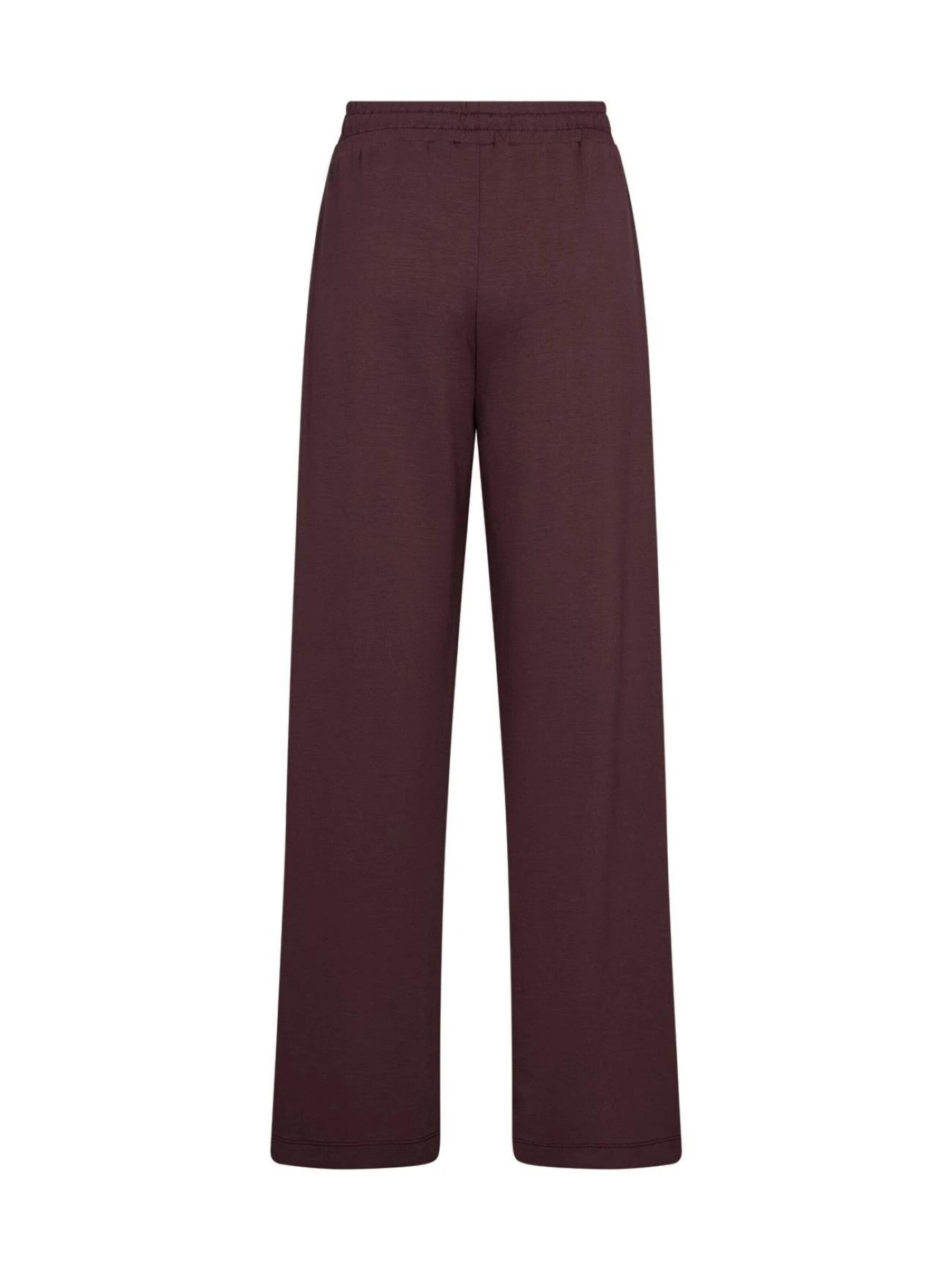 Soyaconcept Wide leg Trousers 'SC-Banu 265 Chocolate broek' in Brown