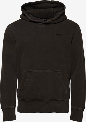 Sweat-shirt Superdry en gris : devant