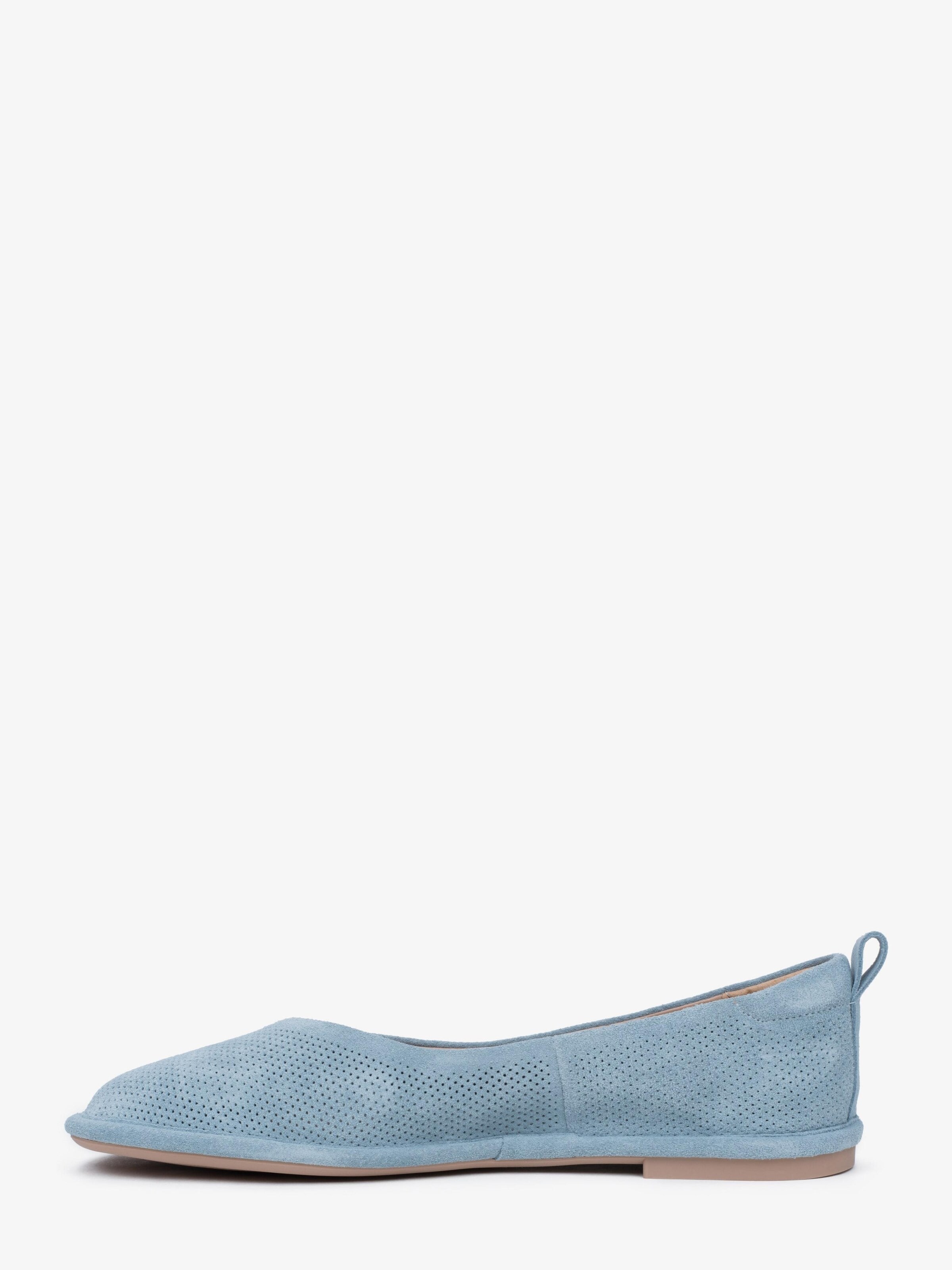 Estro Ballet Flats '202-24105-1' in Blue