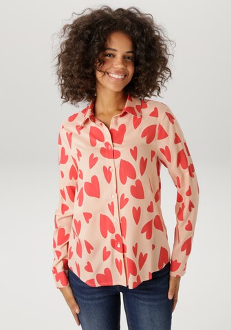 Aniston CASUAL Blouse in Red: front