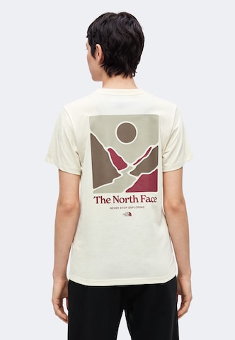 Maglietta 'MONTE' di THE NORTH FACE in bianco: frontale