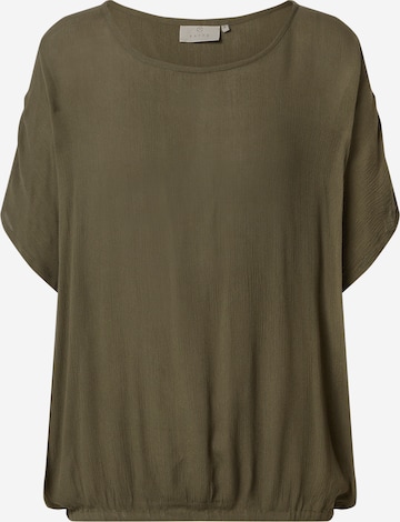 Kaffe Blouse 'Amber Stanley' in Groen: voorkant