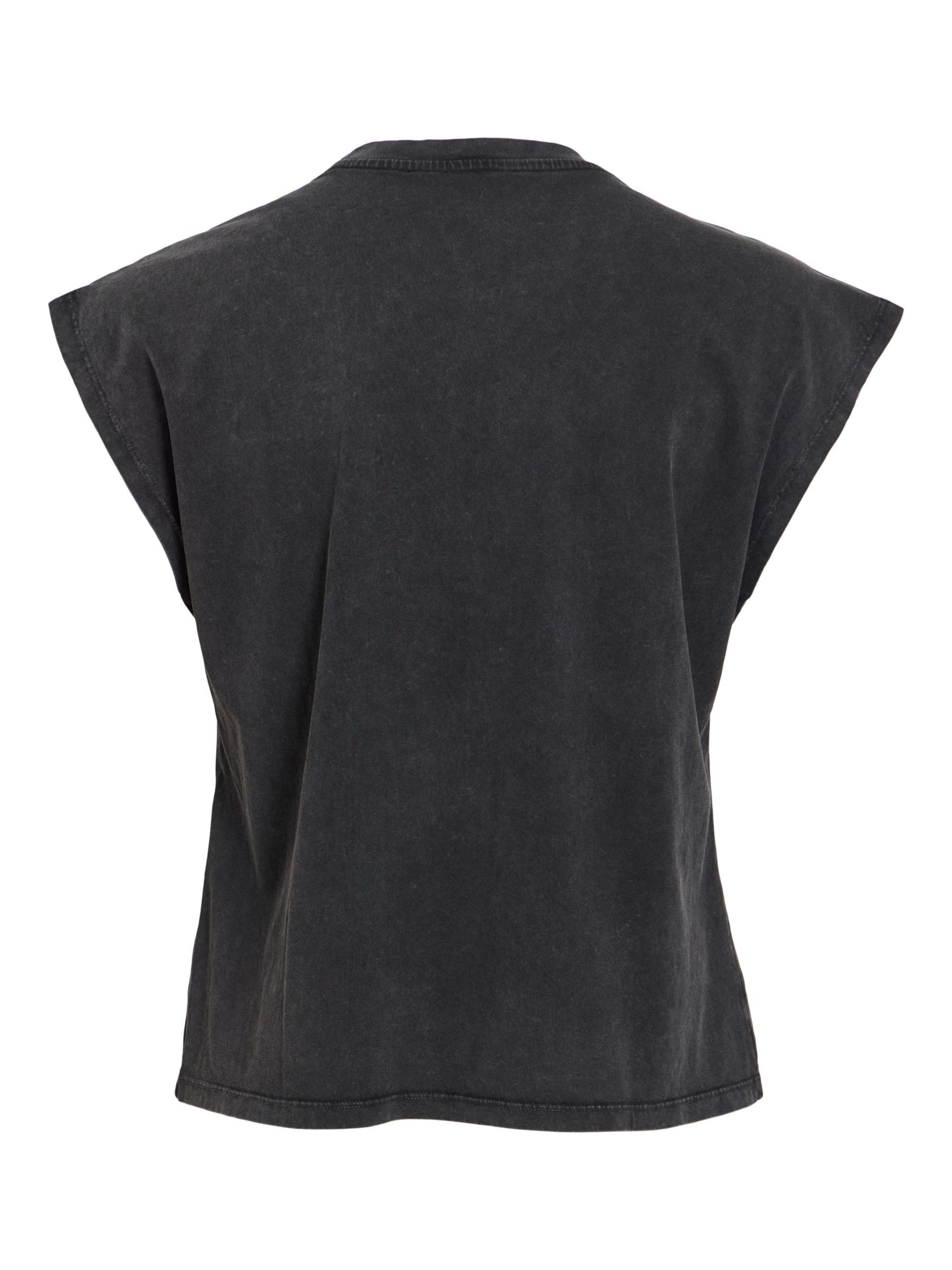 VILA Shirt 'VIPetone' in Black
