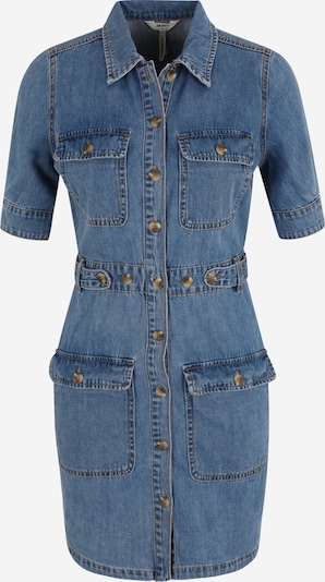 OBJECT Petite Kleid 'POPPY' in blue denim, Produktansicht