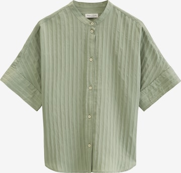 Chemisier Marc O'Polo en vert : devant