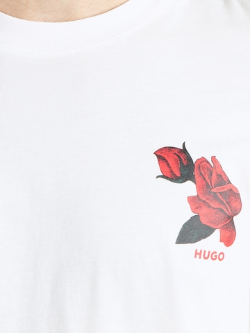 T-Shirt 'Dikerd' HUGO en beige