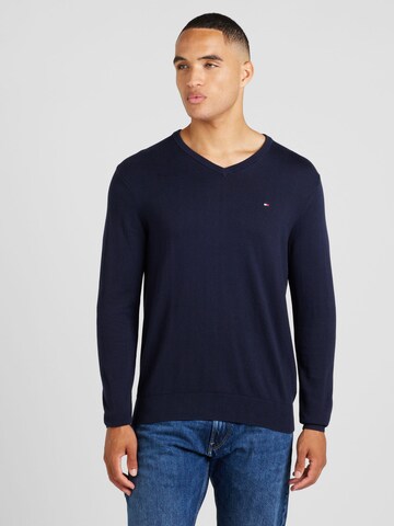 TOMMY HILFIGER Pullover 'ESSENTIAL' i blå: forside