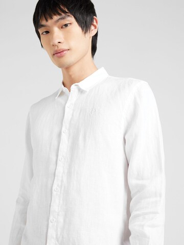 Coupe regular Chemise 'LUIS' Key Largo en blanc