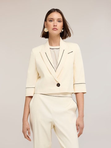 MOTIVI Blazers in Wit: voorkant