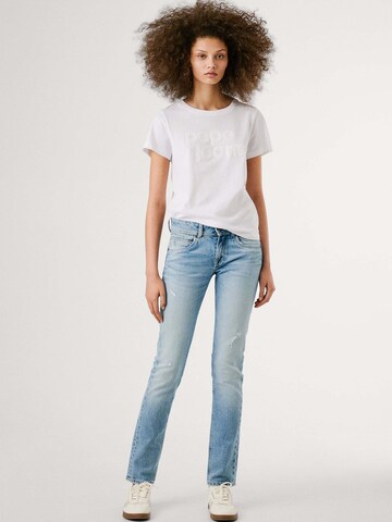 Pepe Jeans Slimfit Jeans 'Iconic Brooke' in Blau