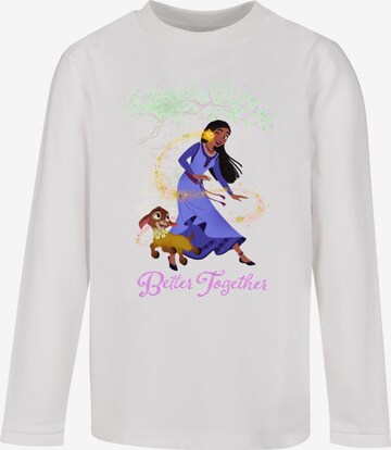 T-Shirt 'Wish - Better Together' ABSOLUTE CULT en blanc : devant