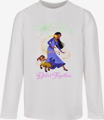 T-Shirt 'Wish - Better Together' ABSOLUTE CULT en blanc : devant