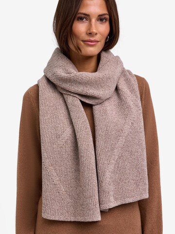 FALKE Schal in Beige: Vorderseite
