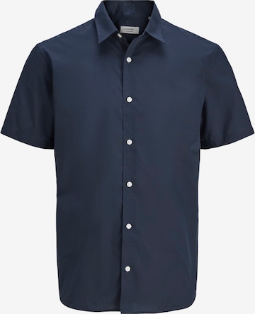 Chemise 'JREBGAVIN' JJ Rebel en bleu : devant
