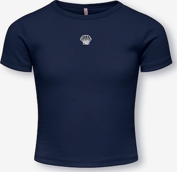 ONLY GIRLS Тениска 'KOGELVA JUNE' в синьо: отпред