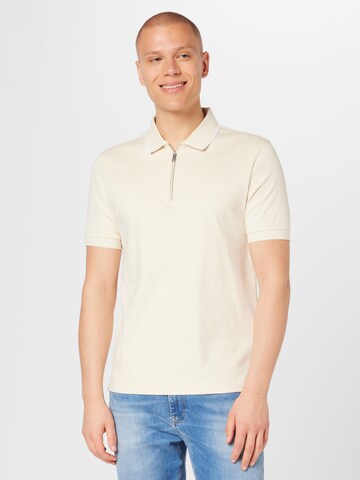 BOSS Black Shirt 'Polston' in White: front