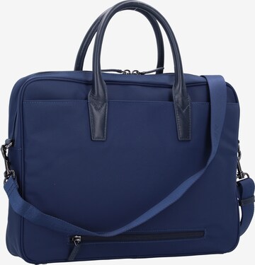 LANCASTER Document Bag in Blue