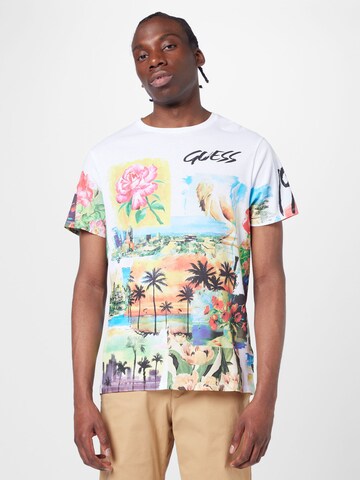 GUESS T-Shirt in Weiß: Vorderseite