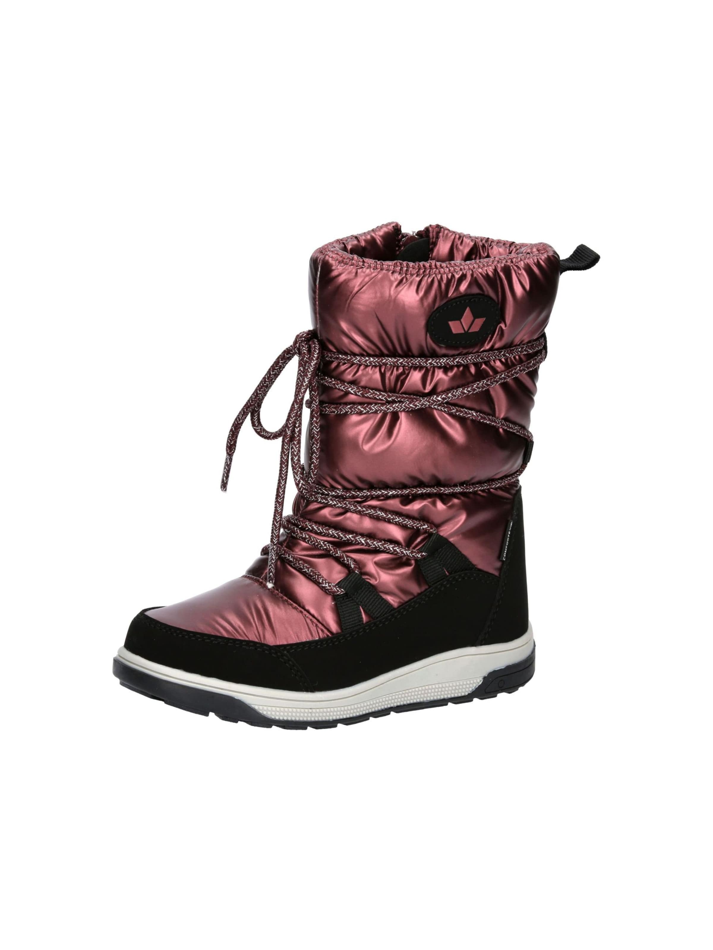 LICO Snow Boots 'Anabel' in Red: front