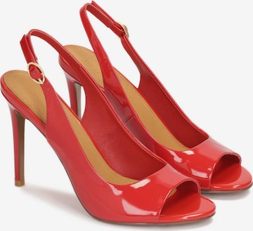 Kazar Sandals in Red