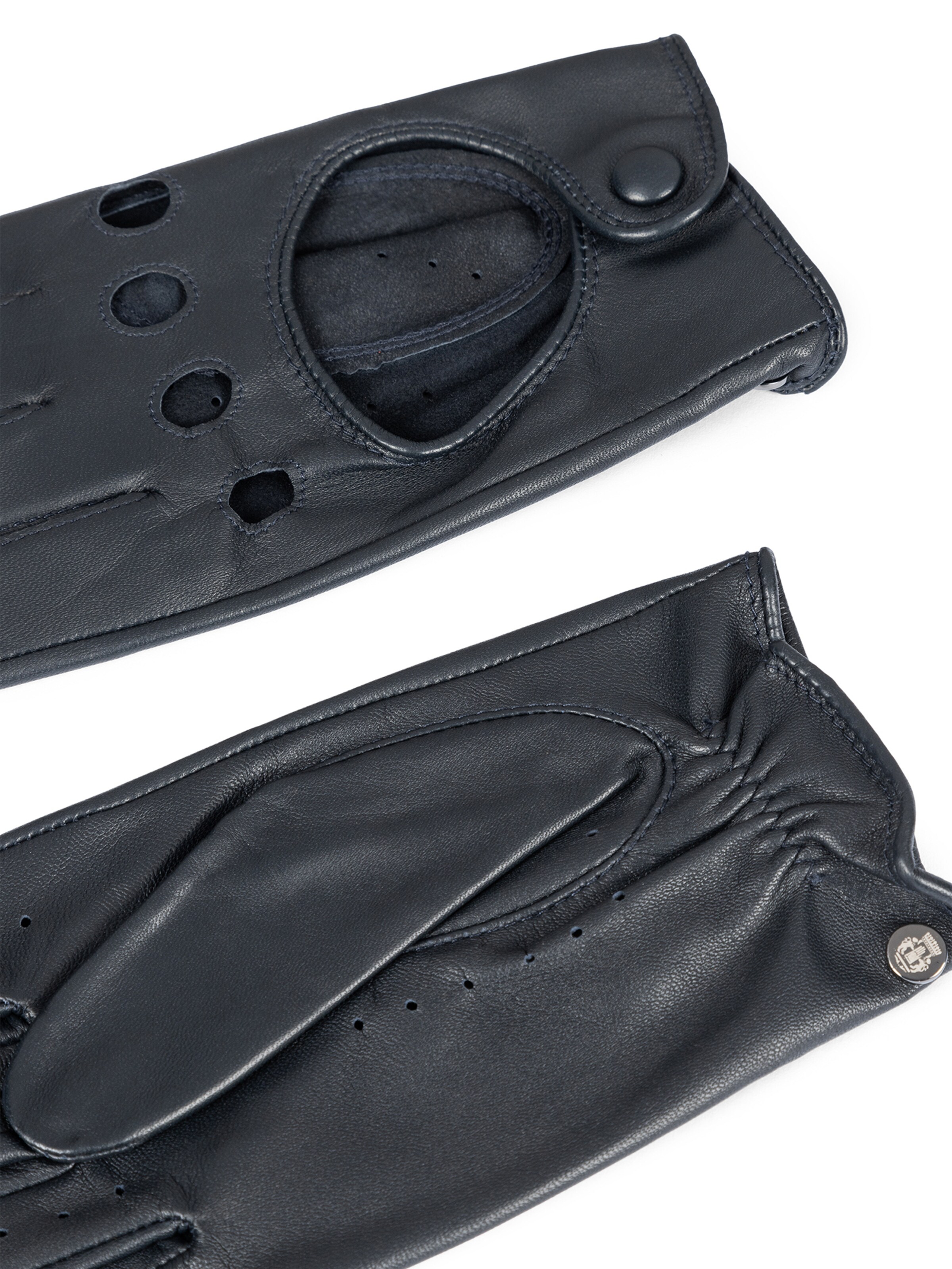 Roeckl Lederhandschuhe 'ROM AUTOFAHRER' in Blau