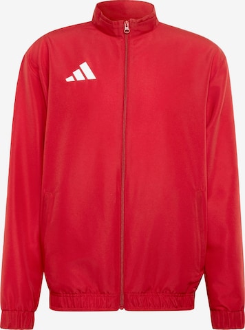 ADIDAS PERFORMANCE - Casaco deportivo 'Entrada26' em vermelho: frente