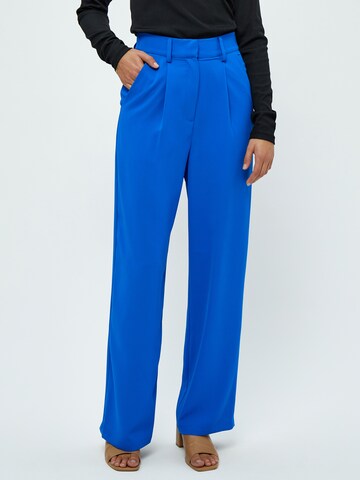 Wide Leg Pantalon à pince 'Velia' minus en bleu : devant