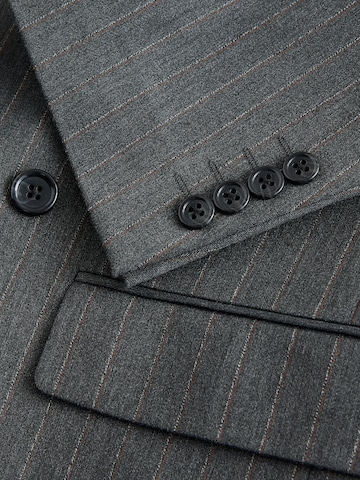Coupe regular Veste de costume Next en gris