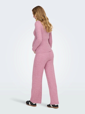 Only Maternity Shirts 'OLMLola' i pink
