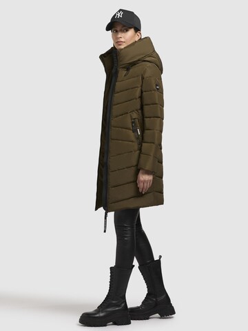 Manteau d’hiver 'Pluz-YM' khujo en vert