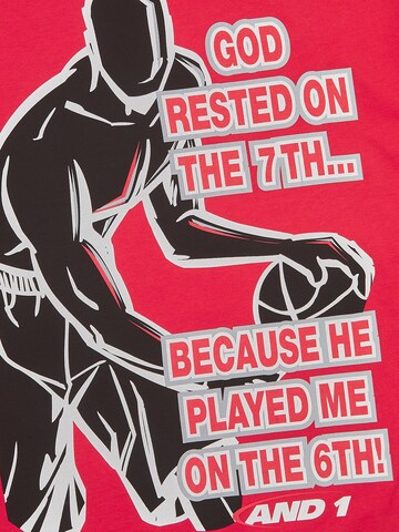 T-shirt AND1 en rouge