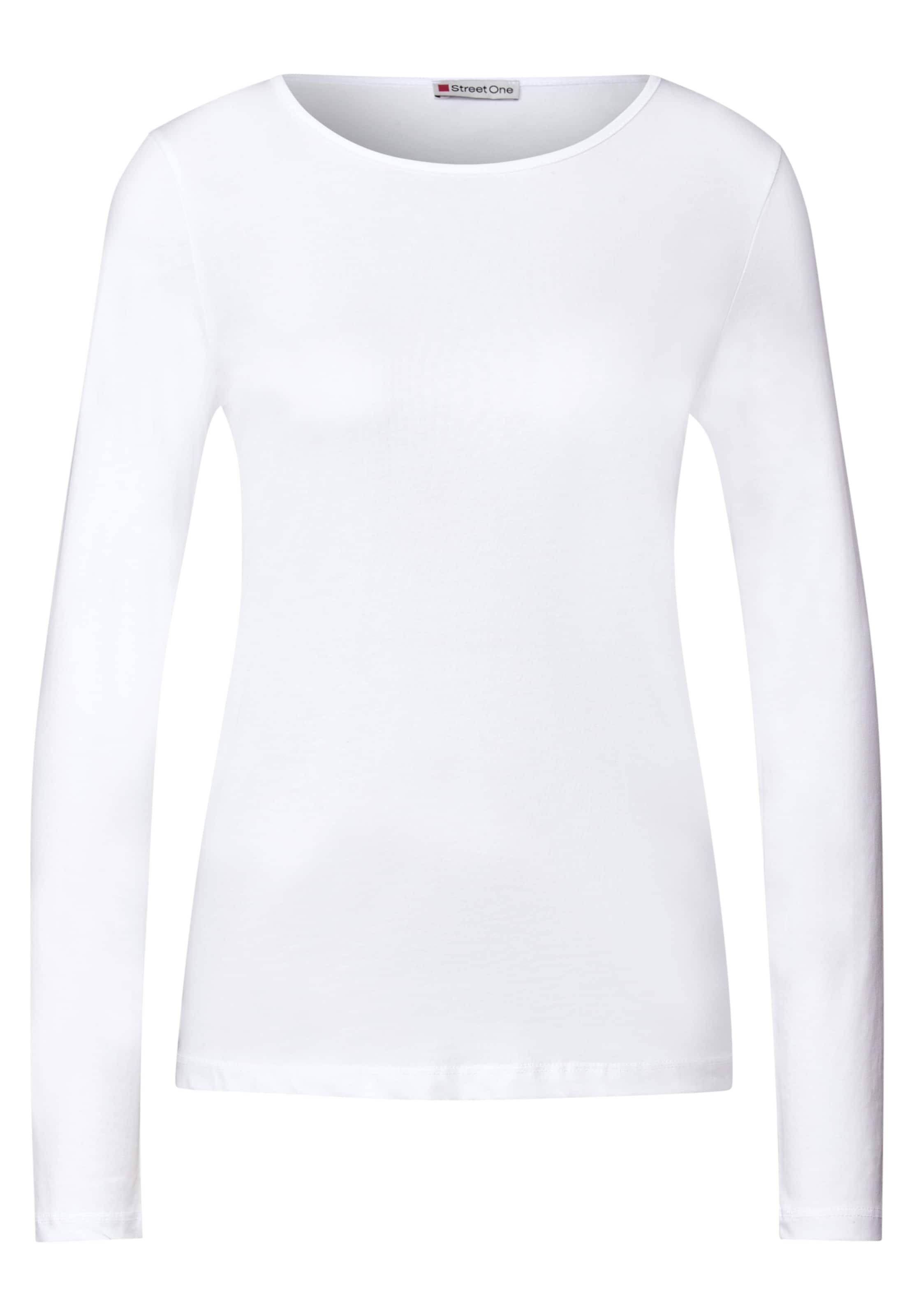 STREET ONE Shirt in Weiß: Vorderseite