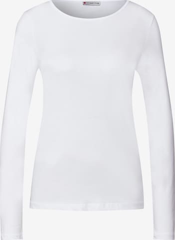 STREET ONE Shirt in Weiß: Vorderseite
