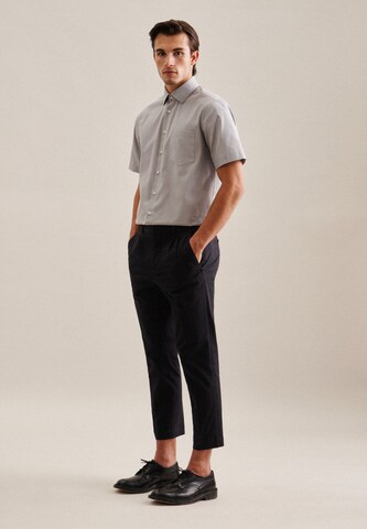 SEIDENSTICKER Regular fit Business shirt in Grey