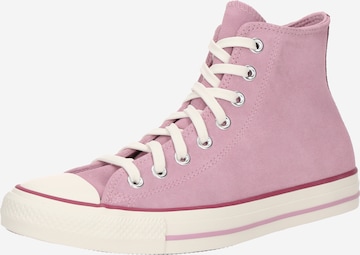CONVERSE Korkeavartiset tennarit 'CTAS' värissä vaaleanpunainen: etupuoli
