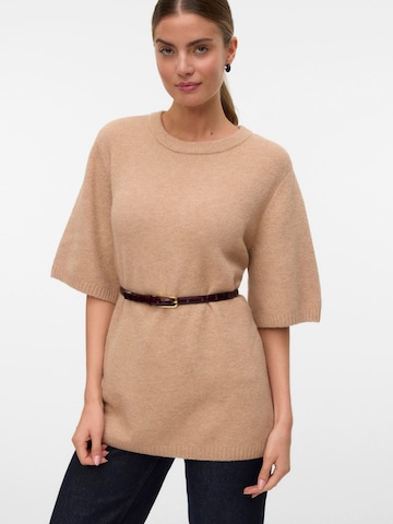 Pullover 'VMCBOOM' di Vero Moda Curve in marrone: frontale