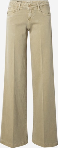 GUESS Wide leg Jeans in Green: front