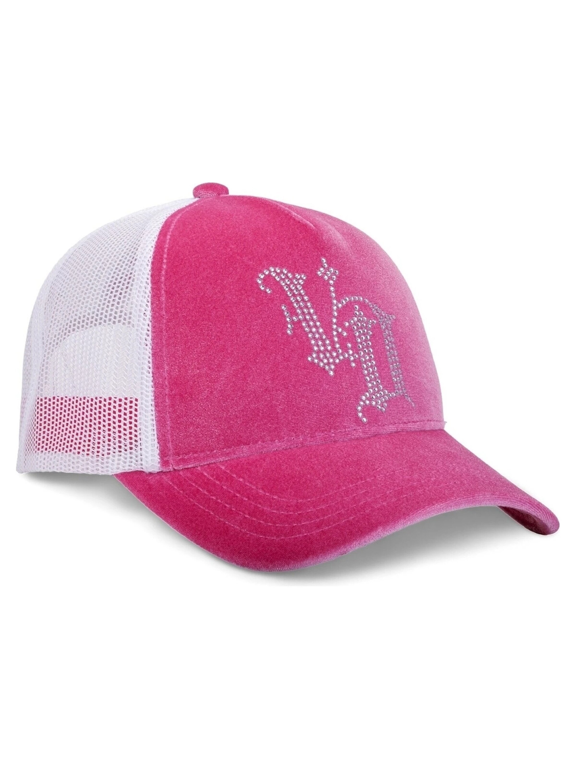Von Dutch Kšiltovka 'Gorra von dutch rosa royalp diamond logo trucker cap' – pink