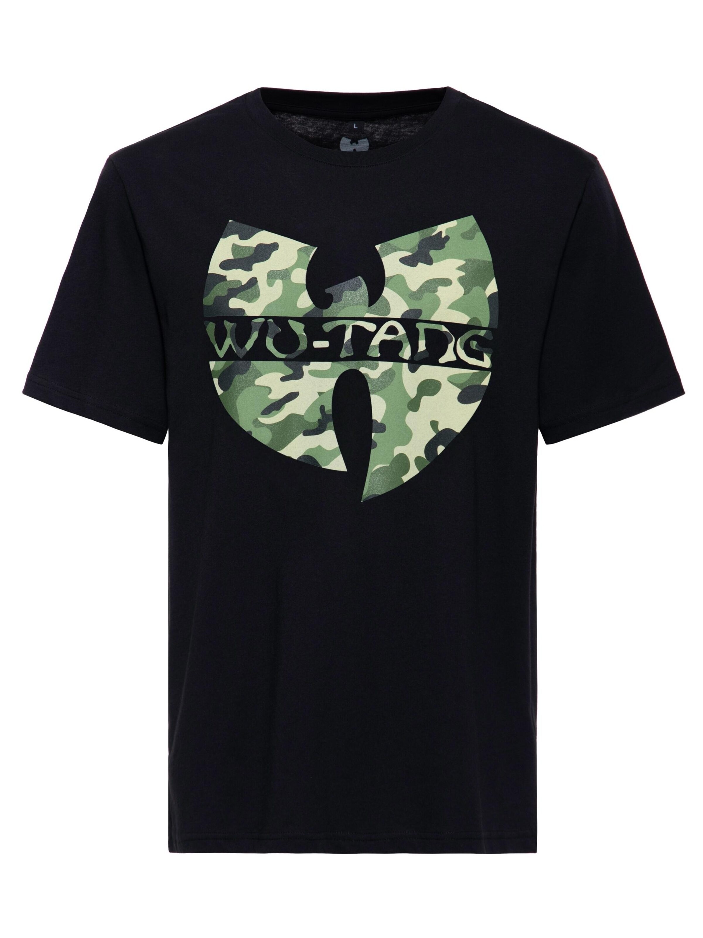 WU Wear Shirt in Black: front